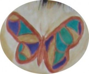 Stained Glass Butterfly